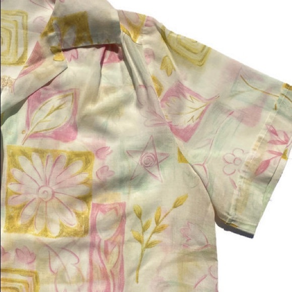 Vintage Floral Blouse - Picture 3 of 4